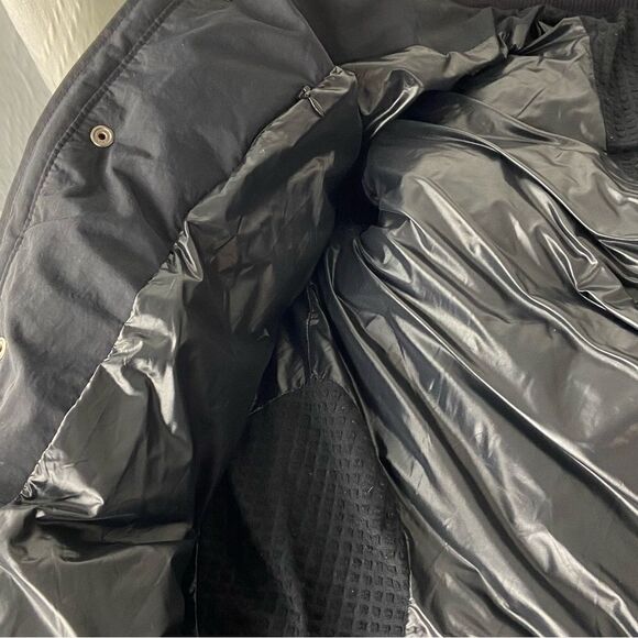 Nike Mens NSW Sportswear Destroyer Varsity Bomber Jacket Leather/Nylon Down XL - Picture 14 of 16